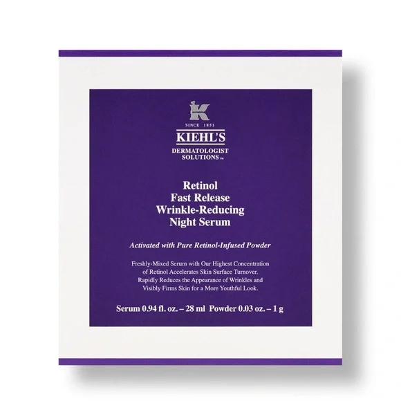 Kiehl's Retinol Fast Release Wrinkle-Reducing Night Serum - Picture 1 of 4
